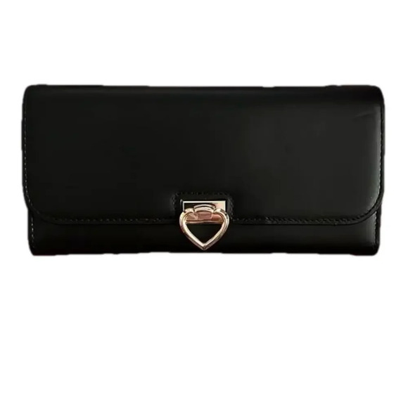 KATE SPADE ♠️ Lovitt Smooth Leather Flap Wallet
